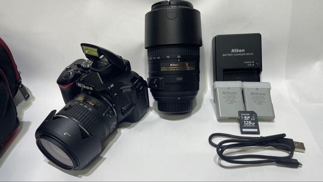 【極美品】Nikon D5500 ダブルズームセット シャッター864回
