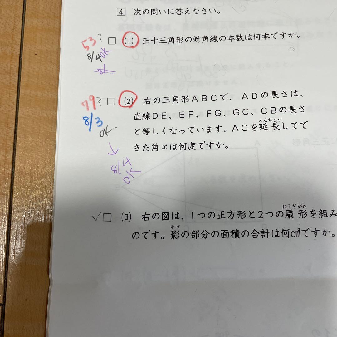 日能研　育成テスト　春期夏期テスト　前期　フルセット