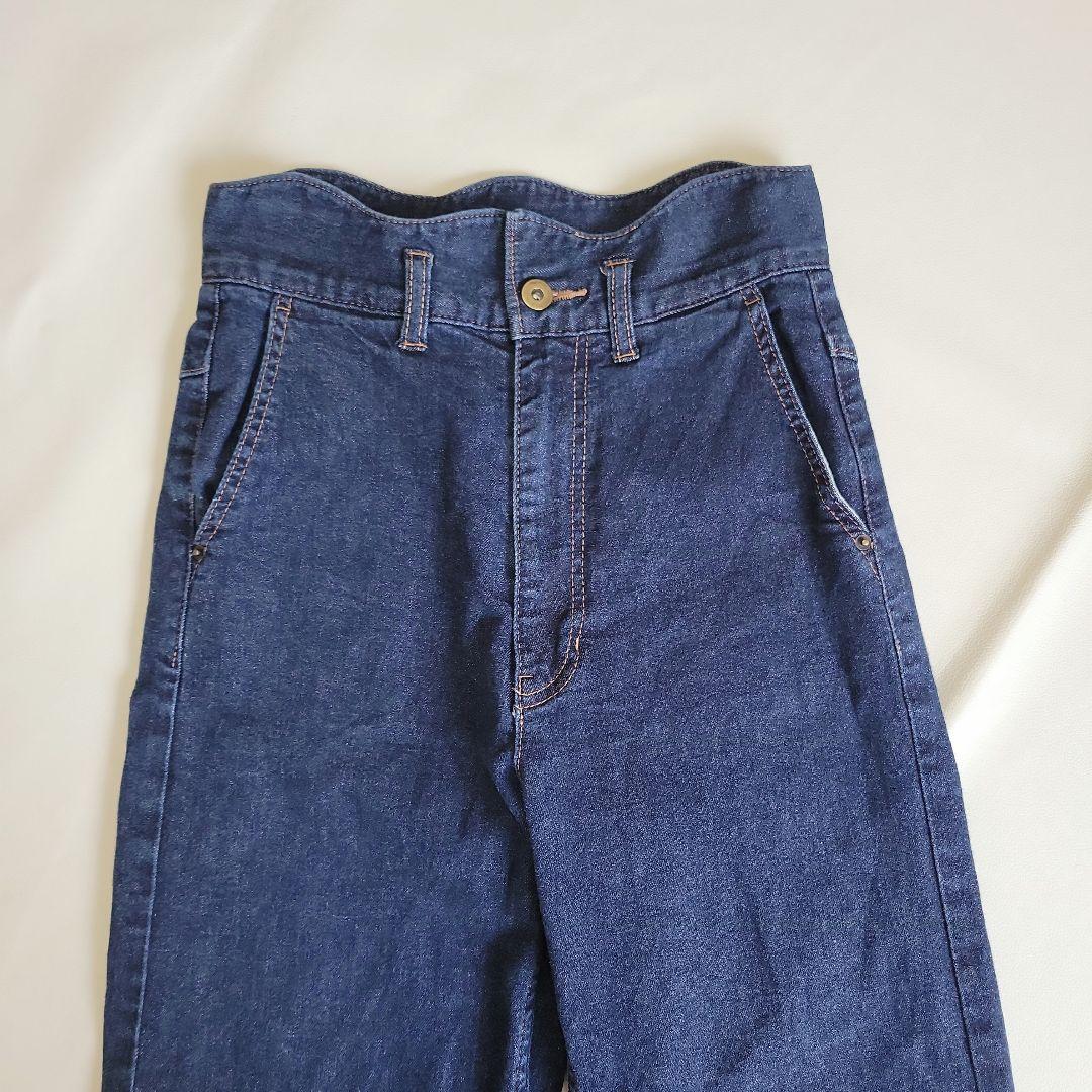 Eaphi エフィ WAVE DESIGN HIGH WAIST DENIM S