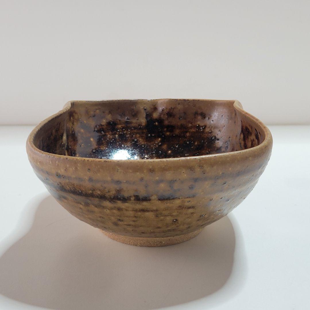 id　讃岐　七宝山旺祥寺窯　槙啓州作　瓢型　片口鉢　鉢　共箱