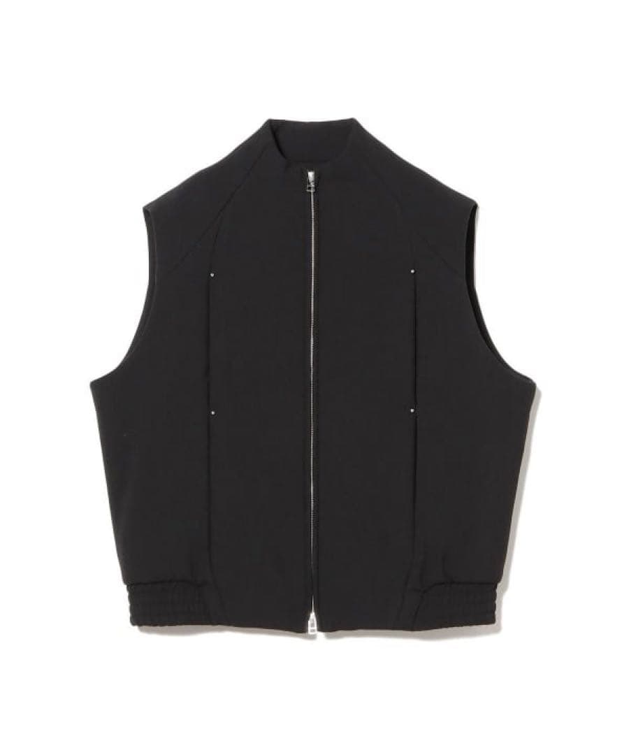 _J.L-A.L_ / Uvas 中綿 スタンドカラー ジレ　S 88000円