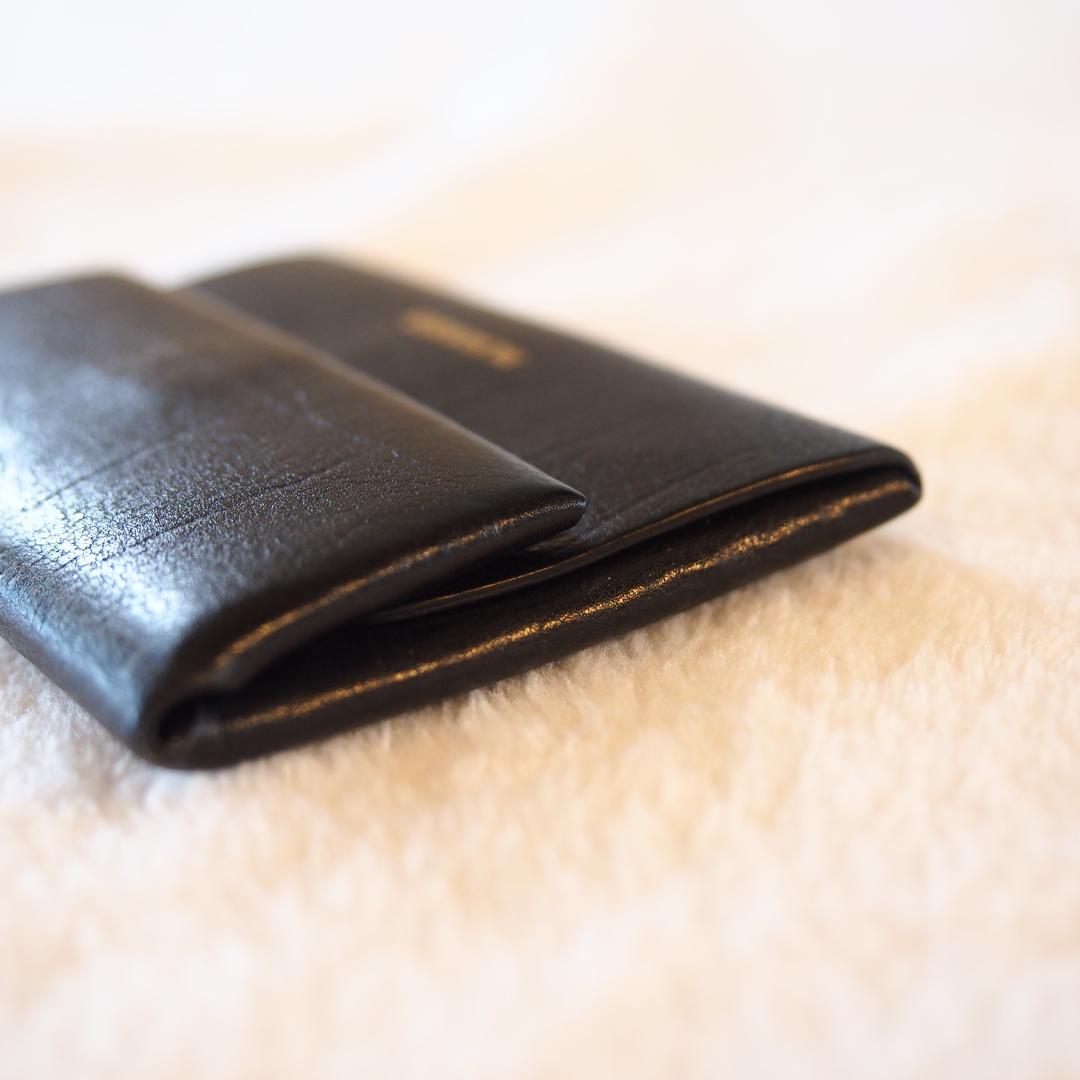 JIL SANDER ジルサンダー ケース カードケース ブラック レザー