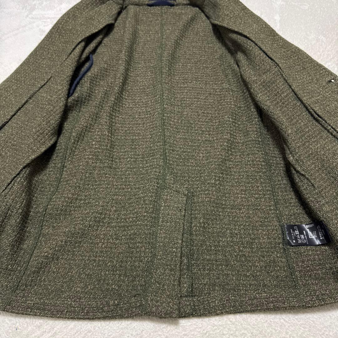 極美品 シップス TEXBRID ハニカム メッシュ ローゲージ ジャケット L