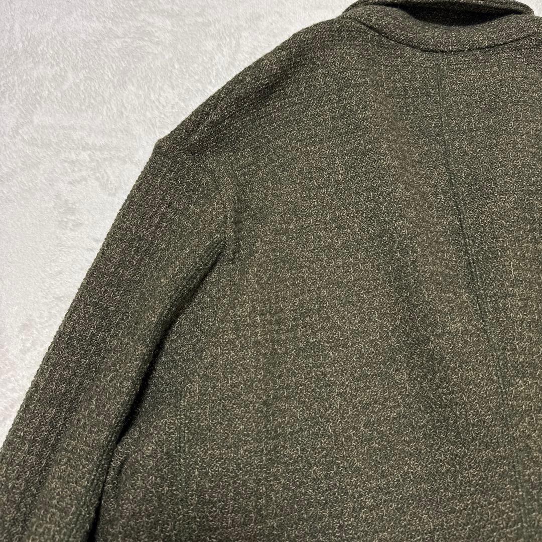 極美品 シップス TEXBRID ハニカム メッシュ ローゲージ ジャケット L