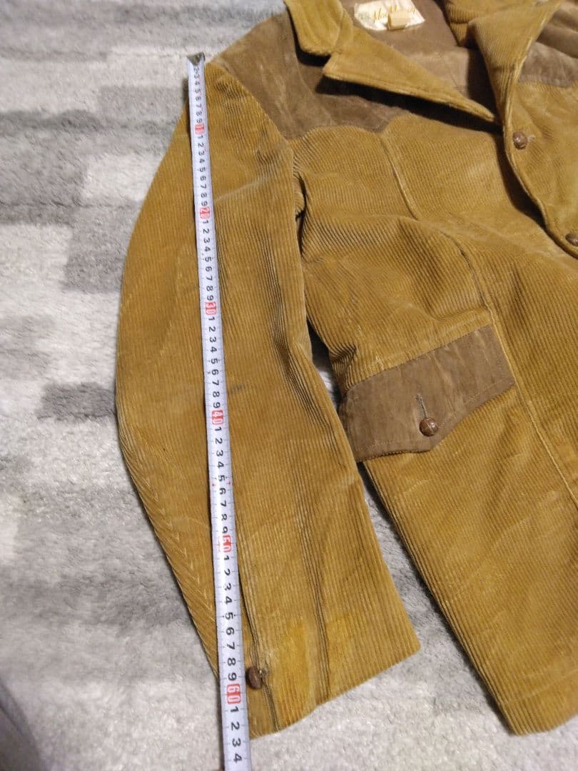 70s　MacMurray マクマリー　コーデュロイ ウエスタンジャケット　XL