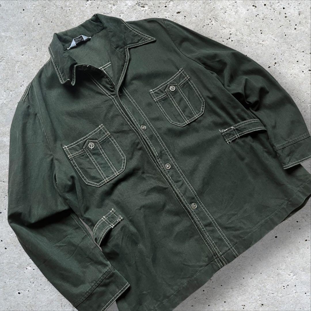 【70s〜80s】USA製LeeSet ワークジャケット　カバーオール　希少