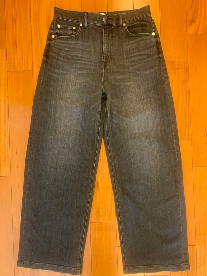 【滝沢眞規子さん着用/VERY掲載】 23区DENIM ストレッチ ワイドパンツ