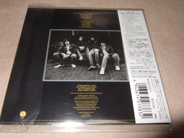 RAMONES,新品未開封,紙ジャケ,ラモーンズ,パンク・ロック