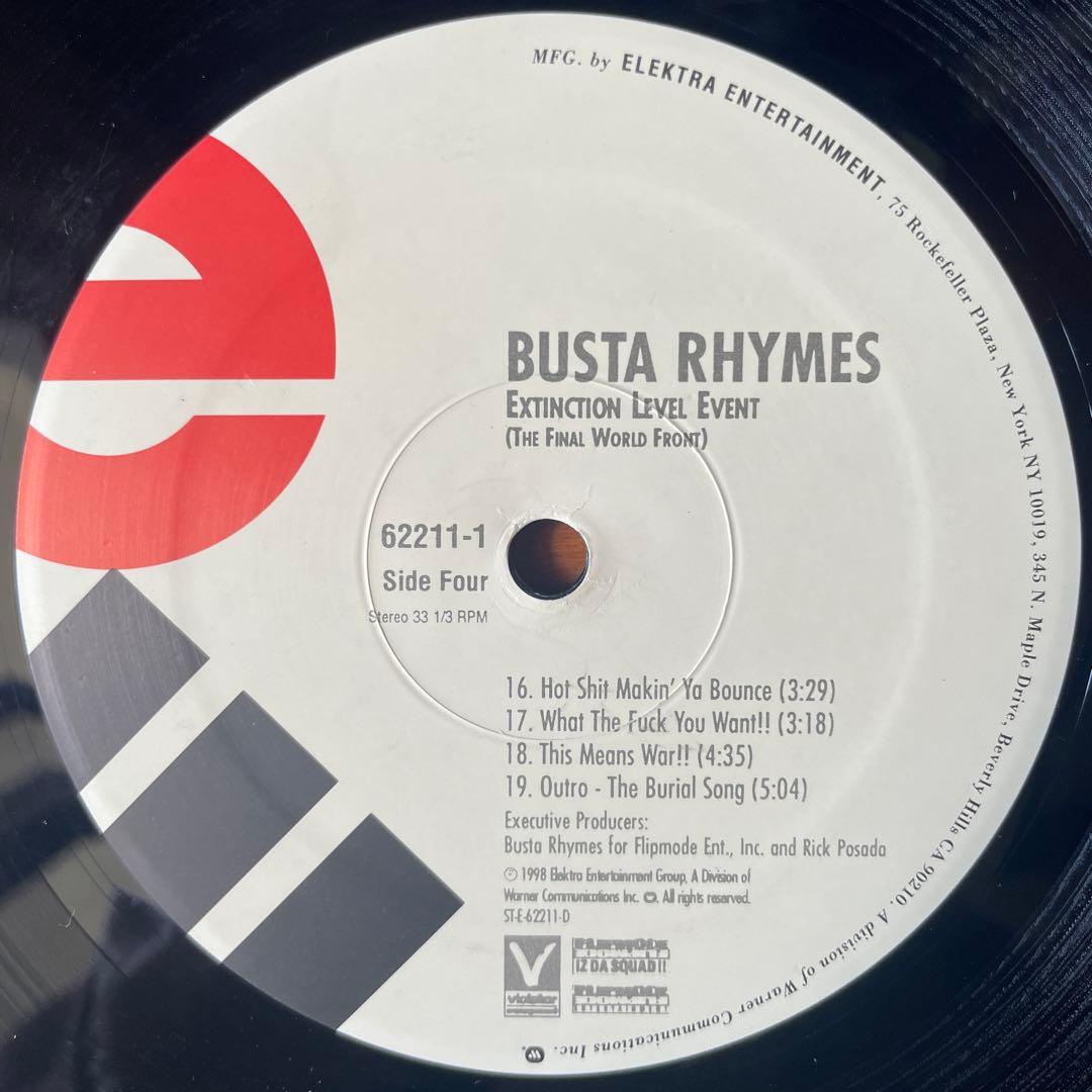 Busta Rhymes EXTINCTION LEVEL EVENT レコード