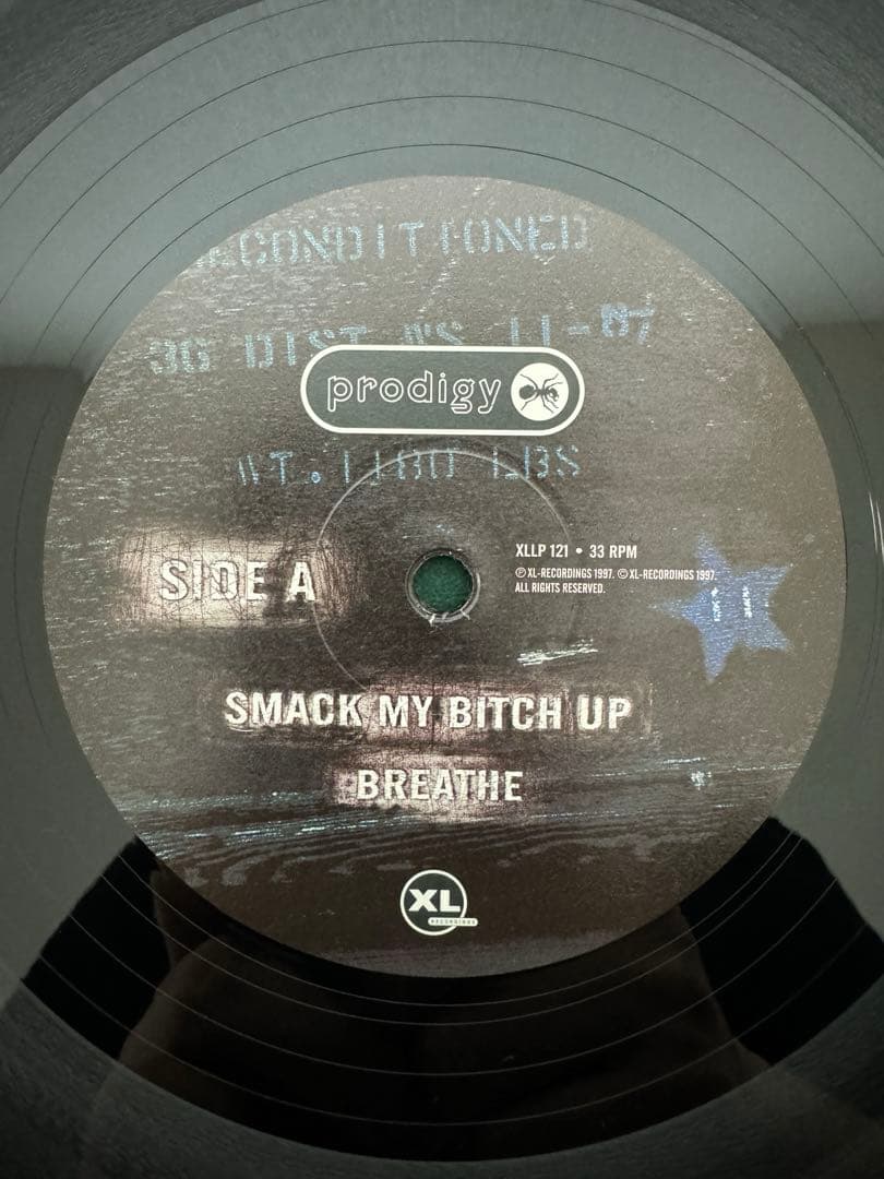 PRODIGY レコード　UK original シュリンク付　②