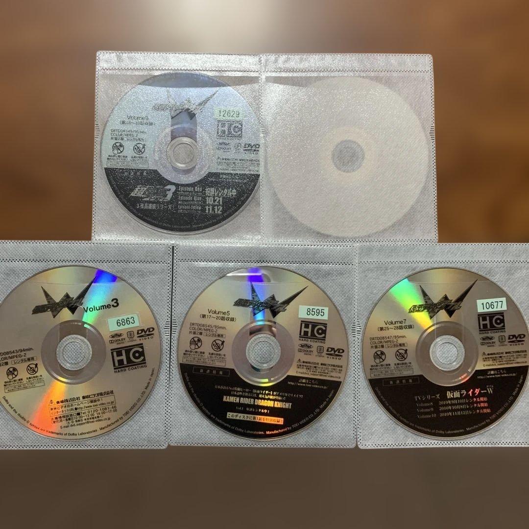 仮面ライダーW （ダブル）　2〜10巻　9巻セット　DVD