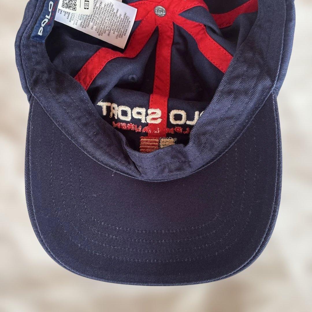 POLO SPORT 復刻 BB CAP（ネイビー）　美品