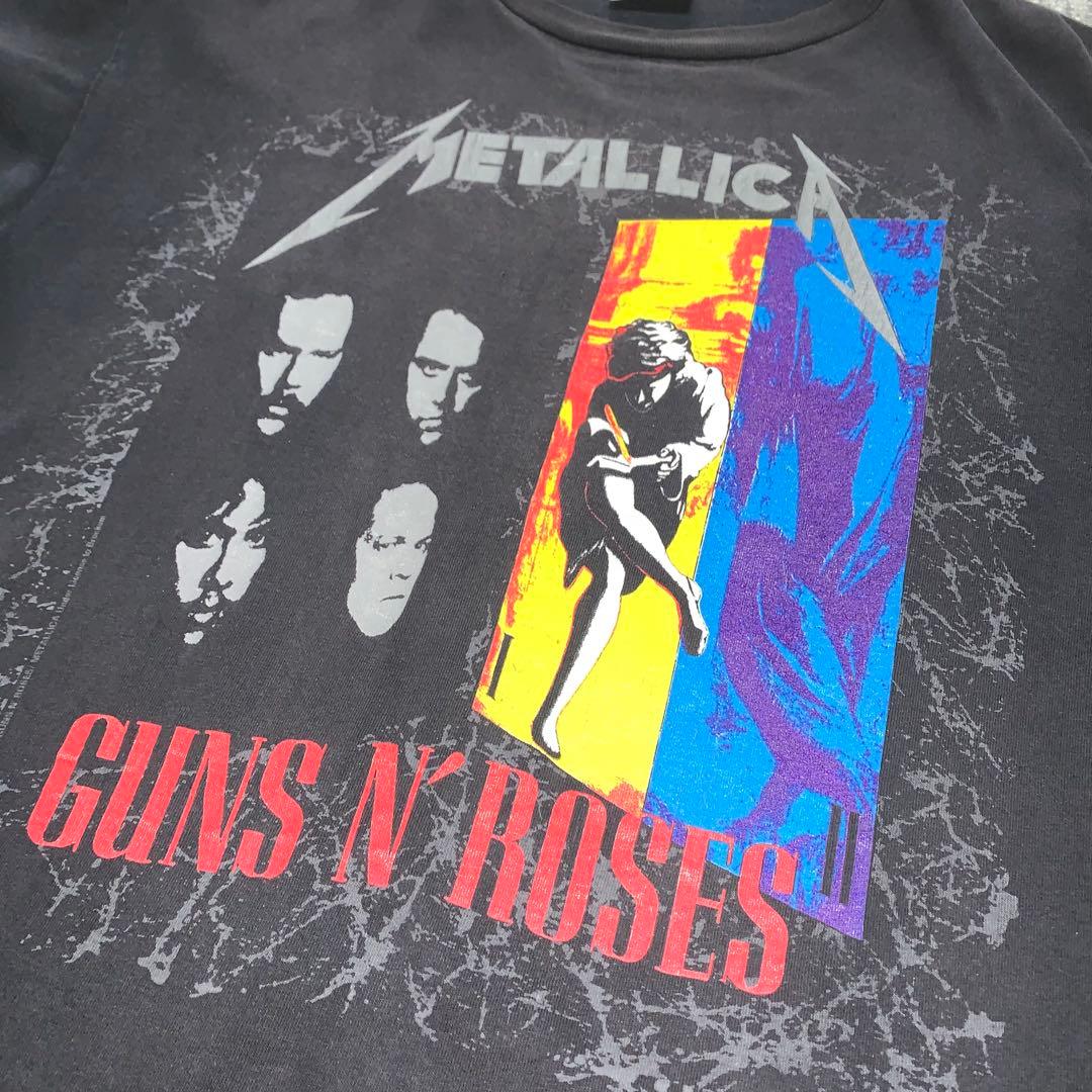 LLICA× Guns N' Roses Tシャツ90s BROCKUM