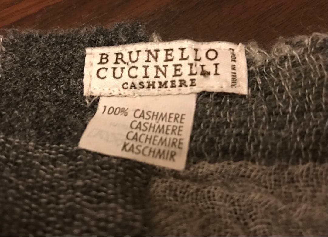 【BRUNELLO CUCINELLI】カシミヤ・ストール★値下げいたしました