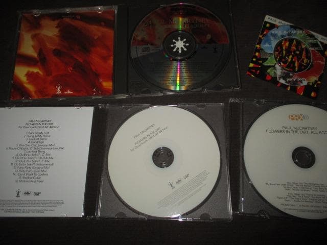 洋楽 paul mccartney flowers in the dirt (SET)