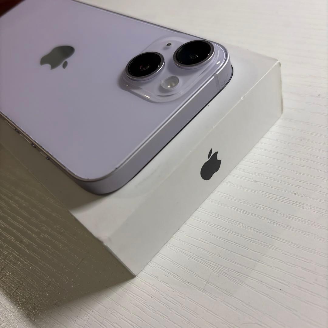 iPhone14 256GB パープル SIMフリー 極美品