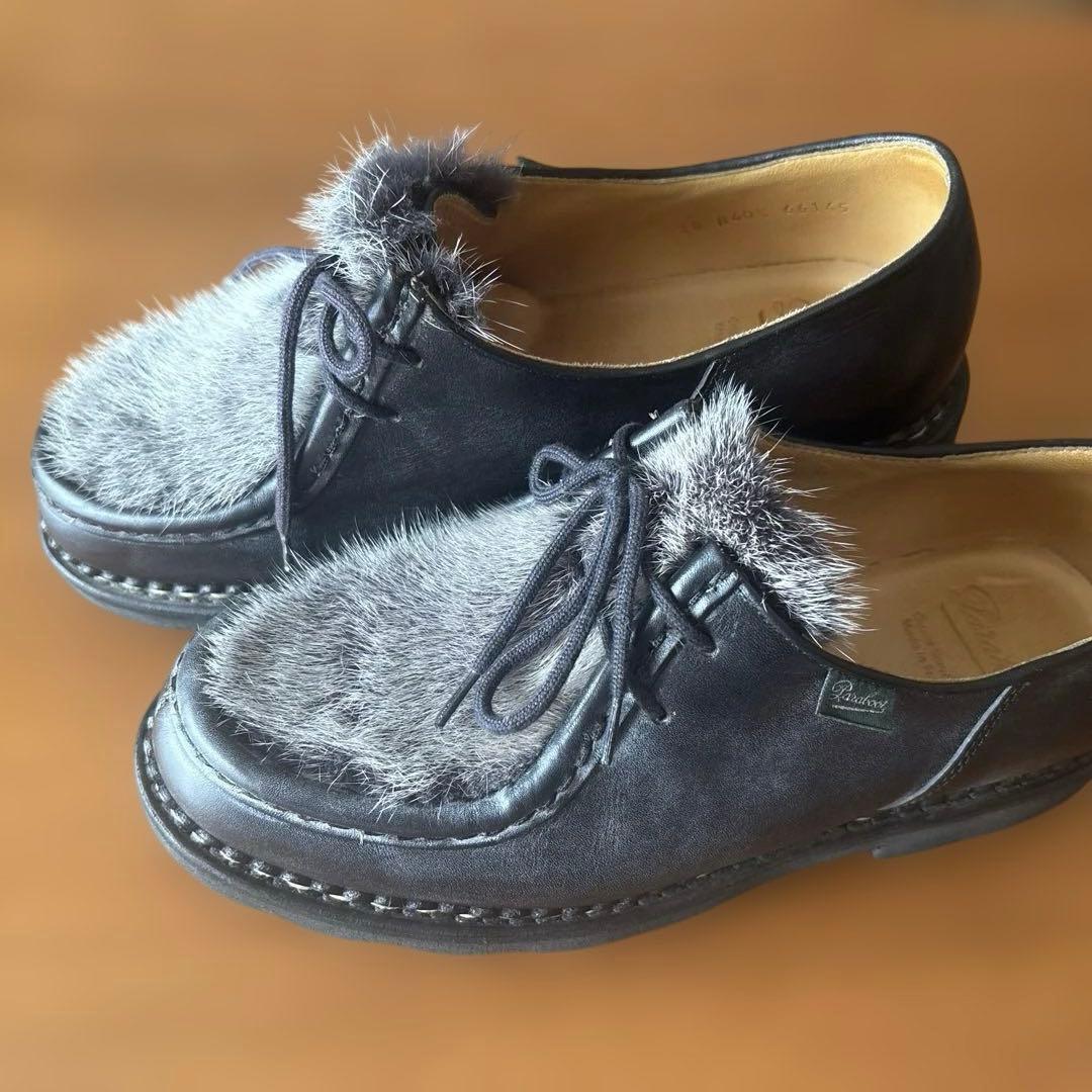 Paraboot パラブーツ ミカエルフォック ミンク/ミンクファー40,5