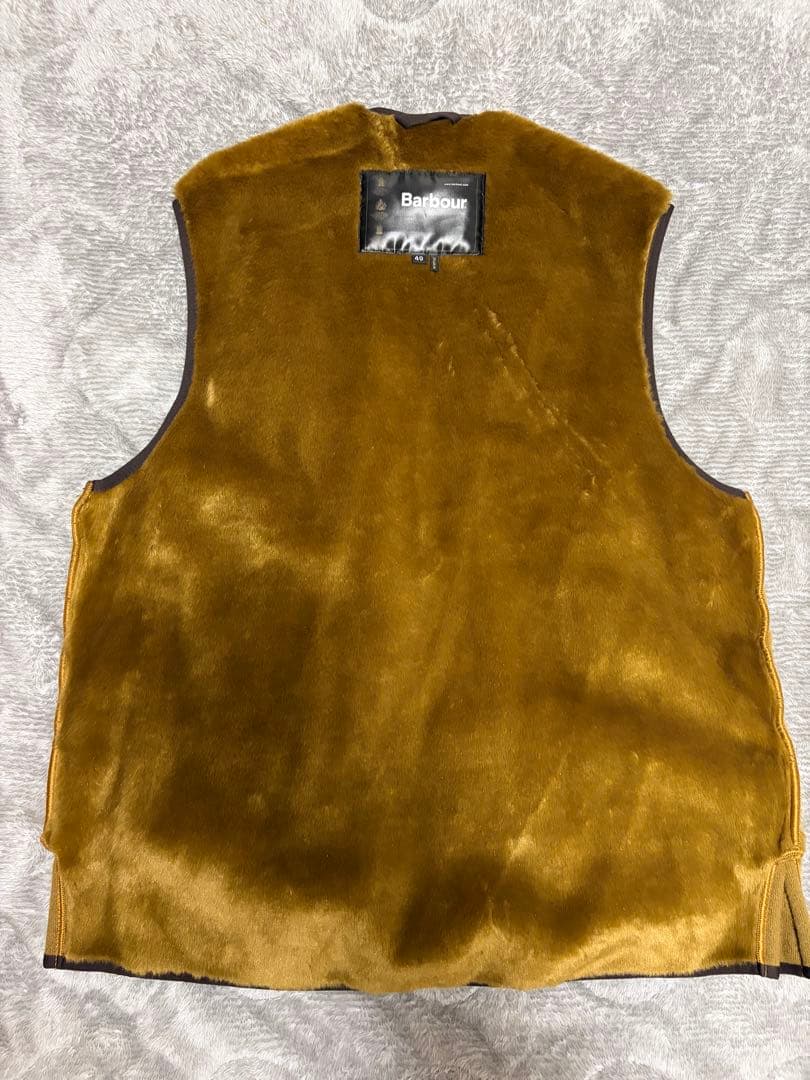 【美品】Barbour インナージップベスト