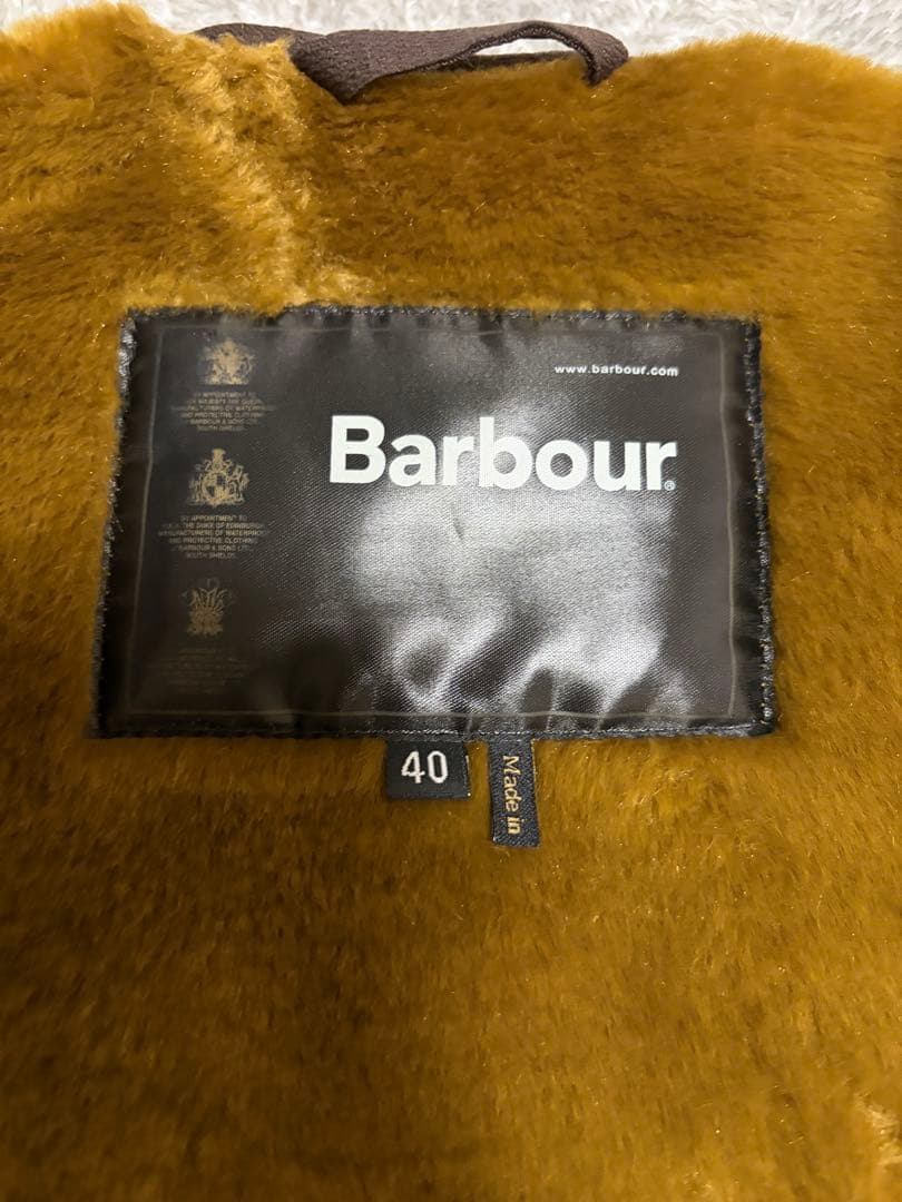 【美品】Barbour インナージップベスト