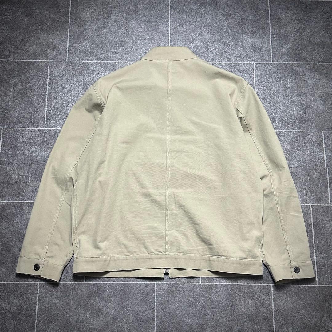 dunhill ライトジャケット コットン ダンヒル 春夏 ririジップ 本革