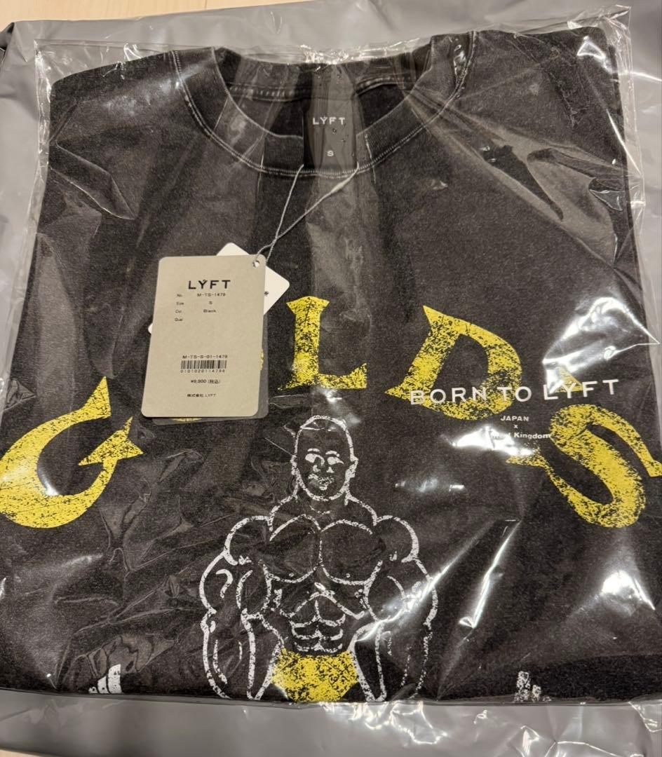 LÝFT × GOLD'S GYM Tシャツ　リフト　ゴールドジム