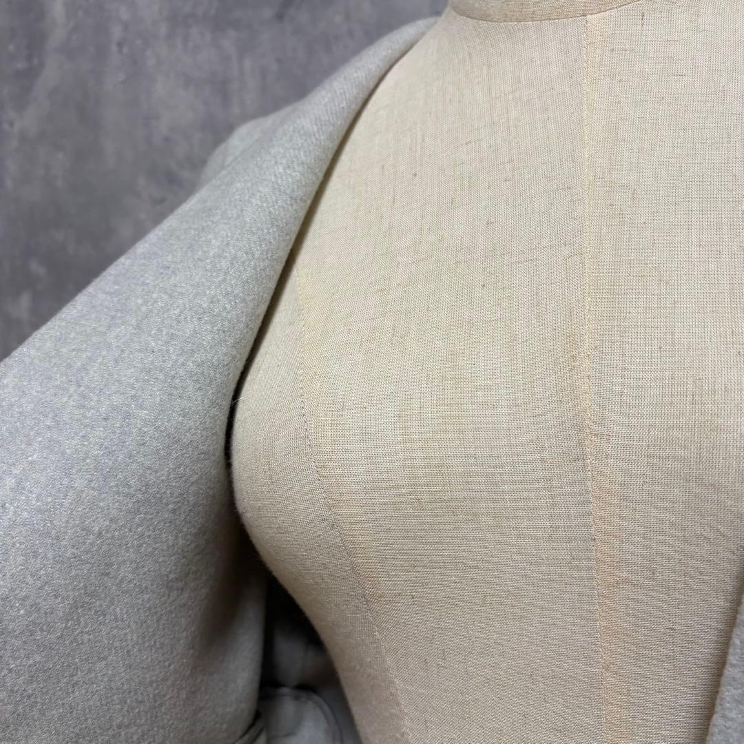 美品　BEIGE,（ベイジ,） GRASSE / リバーウールクロップドコート