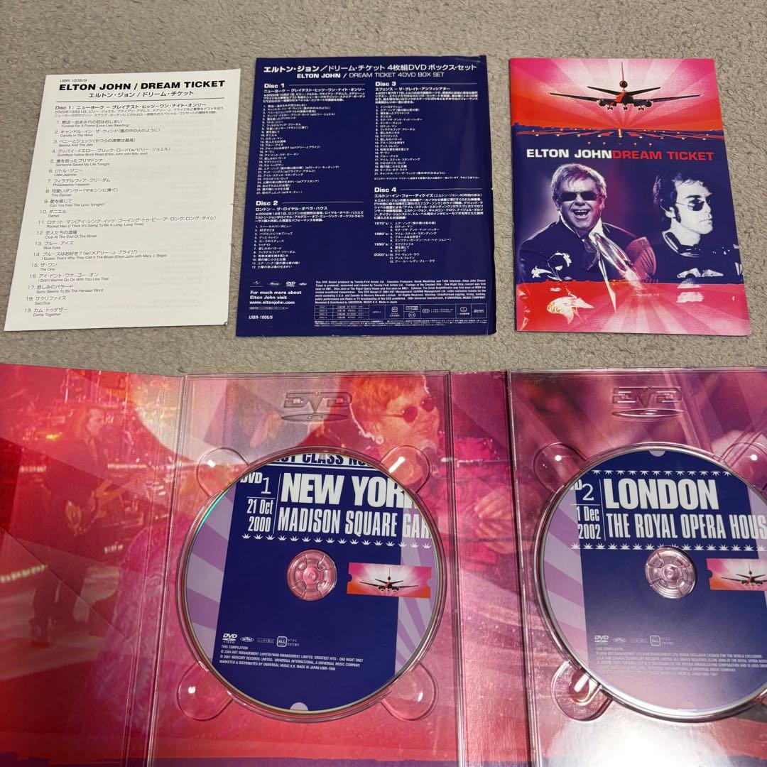 Elton John / Dream Ticket〈5枚組DVD〉限定BOX