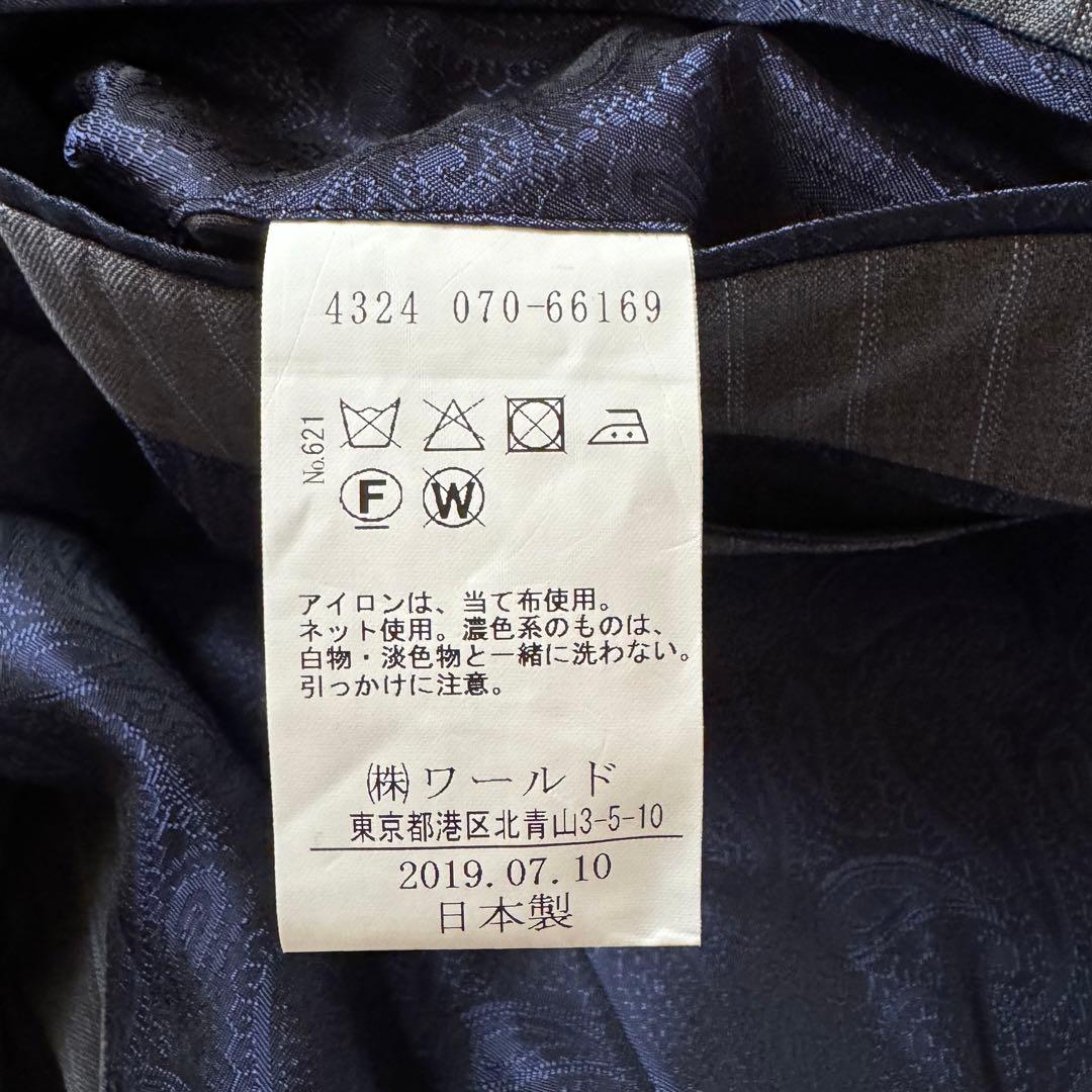 大特価 TAKEO KIKUCHI ロロピアーナ グレー シルク混