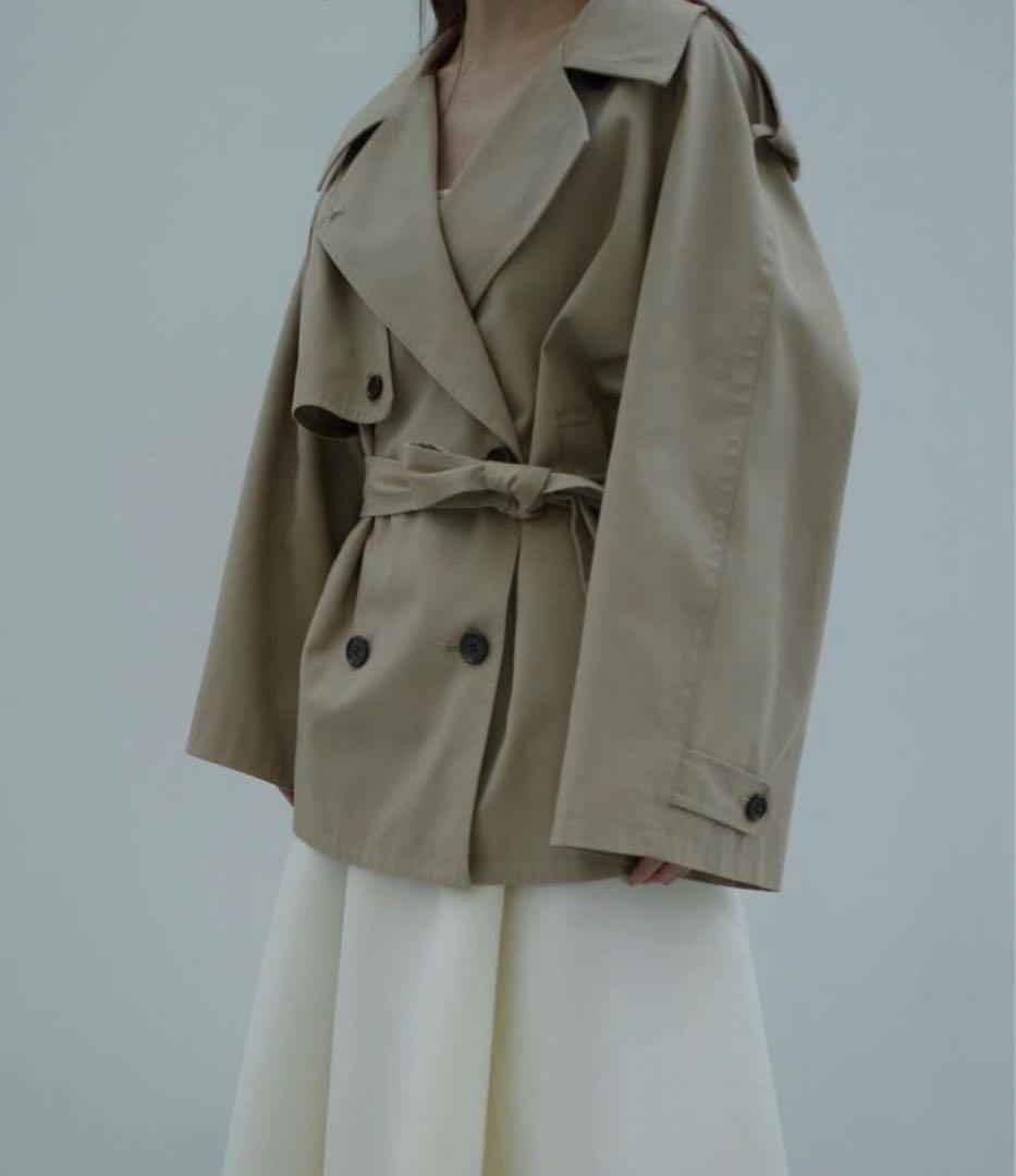 【即日発送】CLANE OVER SHORT TRENCH COAT サイズ1