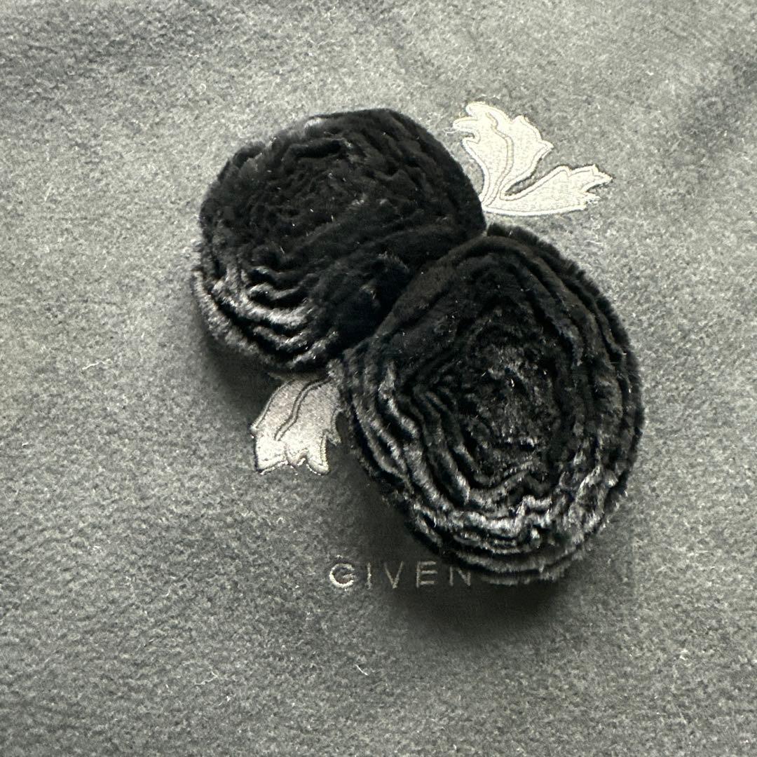 GIVENCHY ジバンシーカシミア100%大判ストール黒