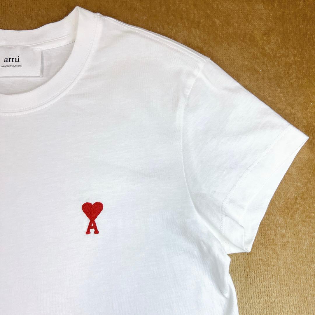 アミパリス Tシャツ ロゴ刺繍 XXS