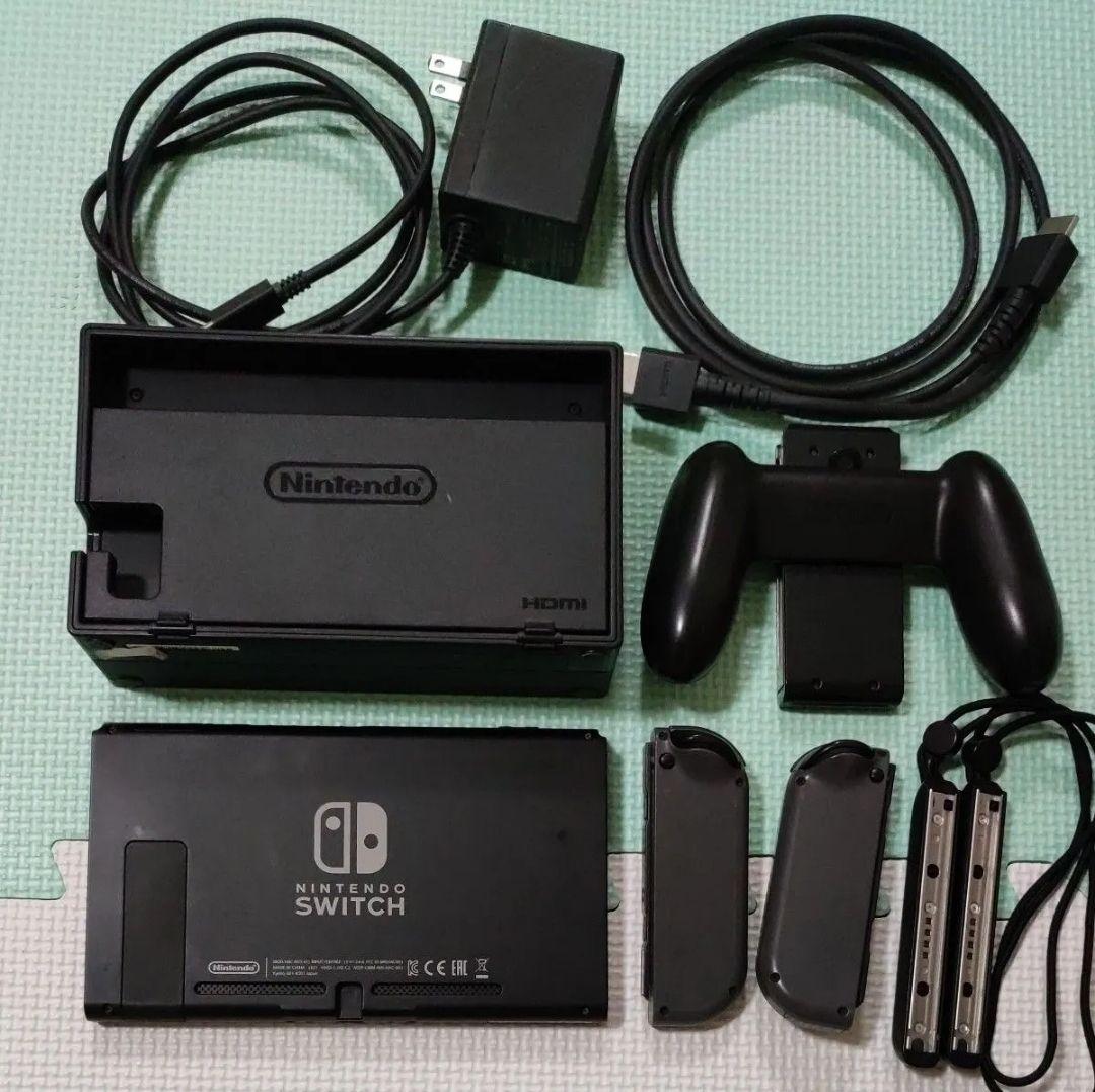 Nintendo Switch 本体 グレー、その他追加購入品セット
