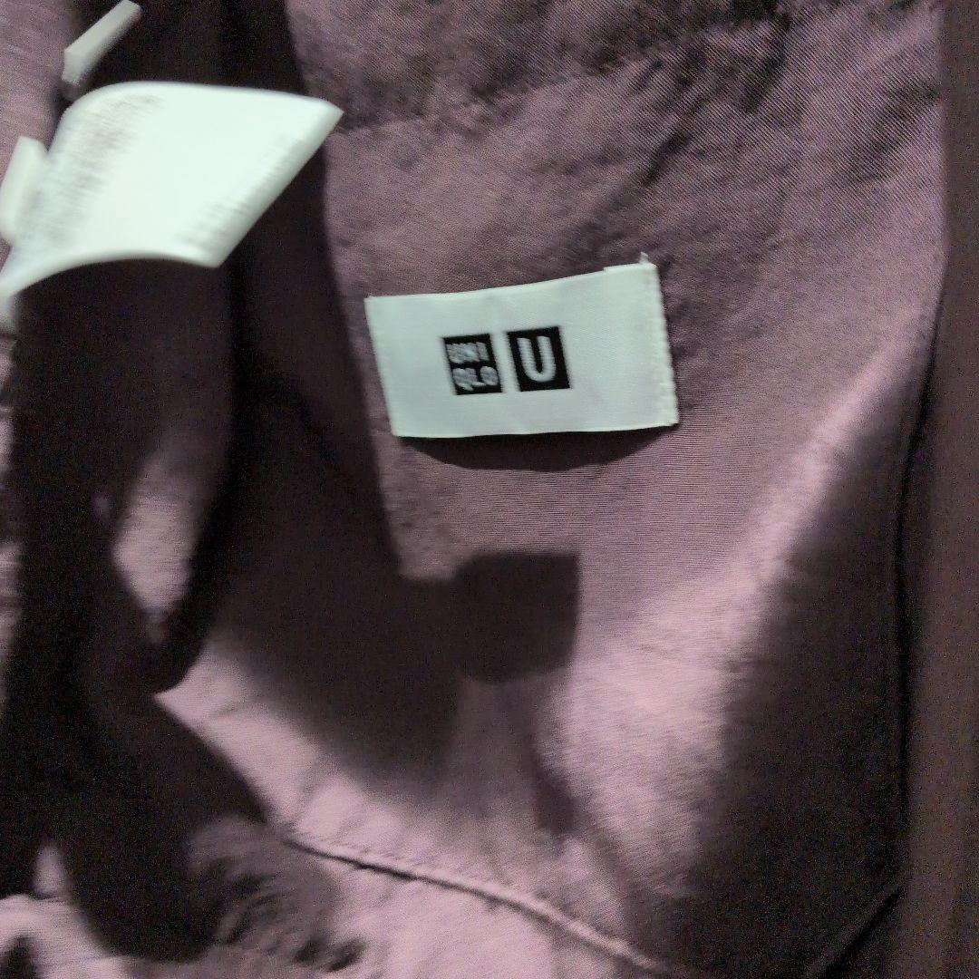 UNIQLO C パープル ショートブルゾン L