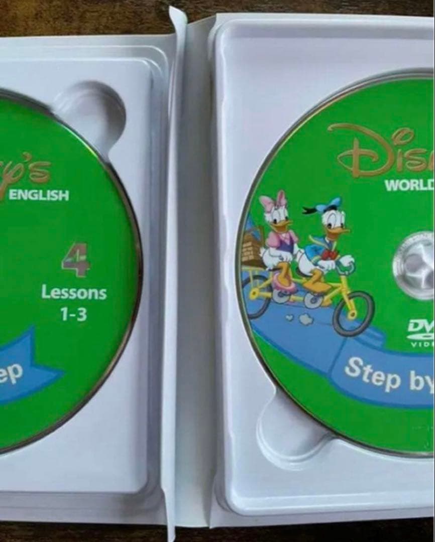 ディズニー英会話　DWE ステップバイステップ DVD