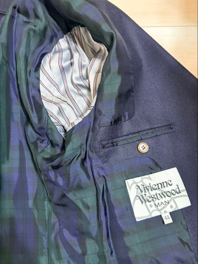 Vivienne Westwood MAN テーラードジャケット ネイビー 44