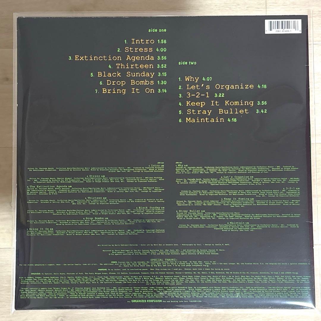 【レコード】Organized Konfusion S.T.R.E.S.S.