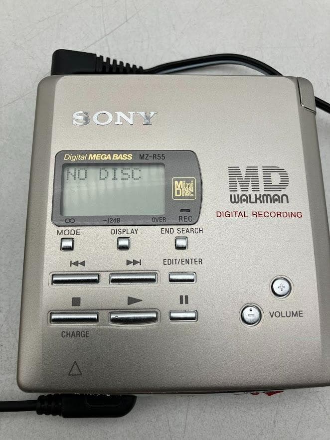 【美品】SONY　MDレコーダー MZ-R55