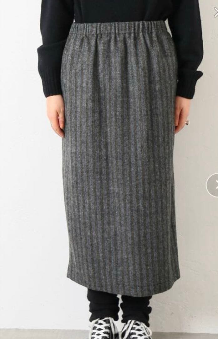 journal standard luxe Wストライプ タイトスカート