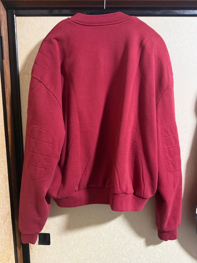 CHAMPION®X ZARA キルティングボンバージャケット　レッド　赤