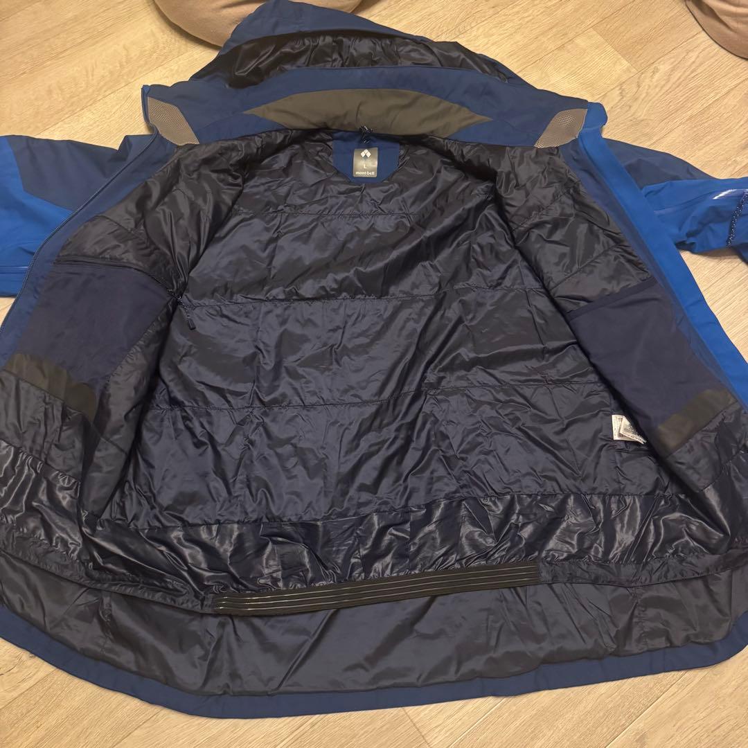 モンベル　mont-bell シャルモパーカ ドライテックインシュレーテッドビブ