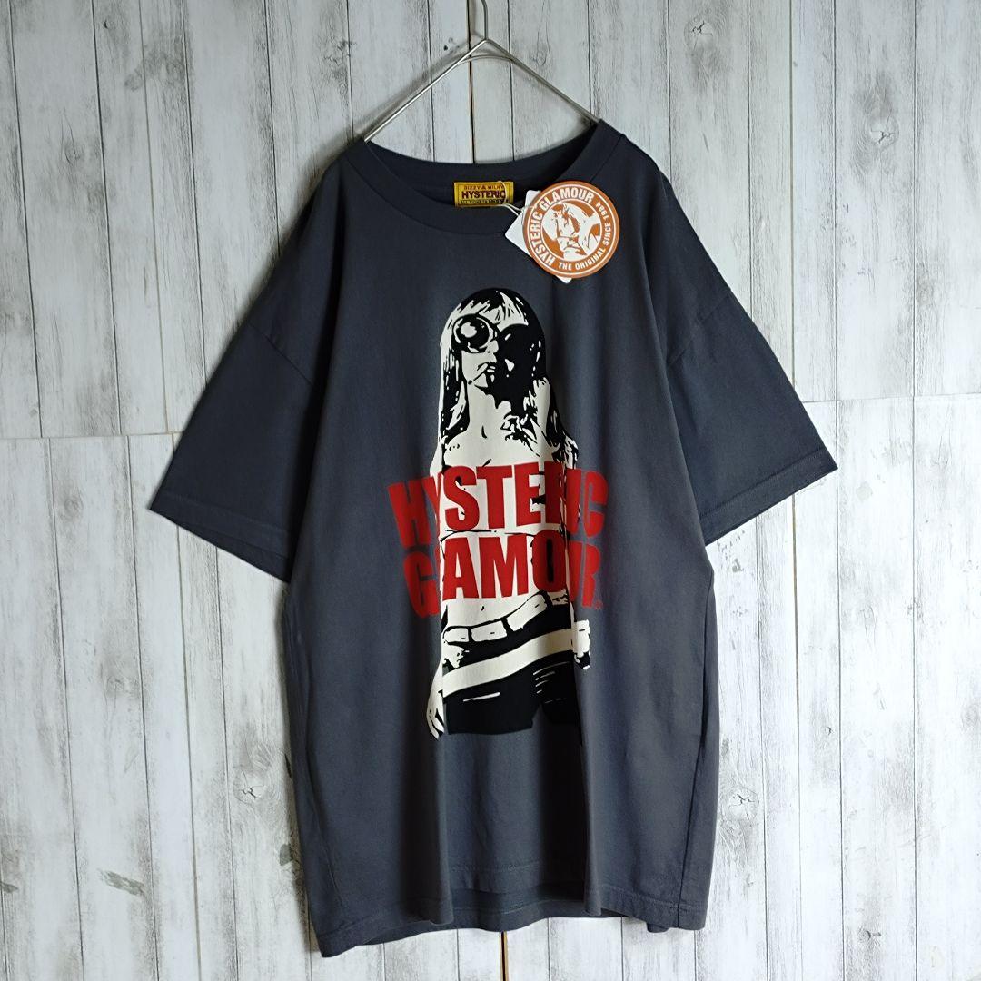【新品タグ付き】ヒステリックグラマー☆ヒスガールビッグロゴ入りTシャツ希少Ｌ相当