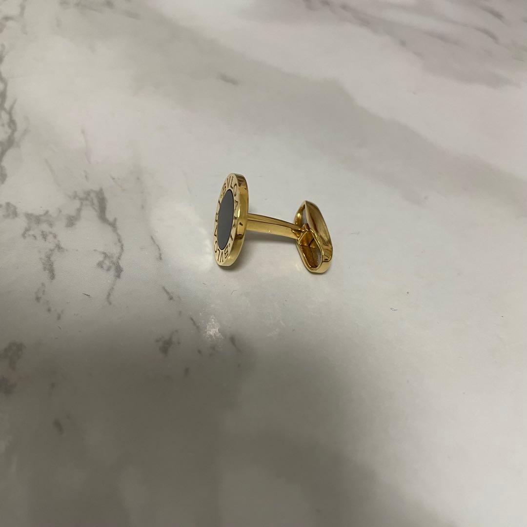 ブルガリ 18K オニキス カフス 片方だけ