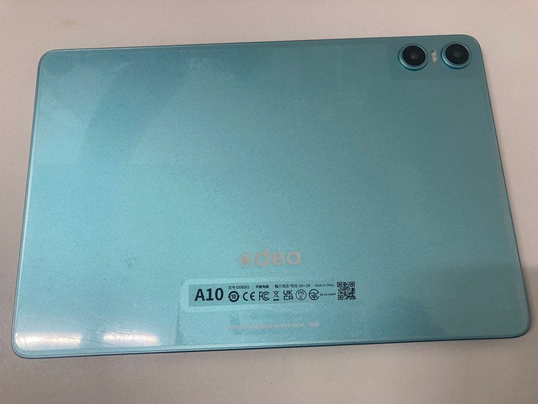 Android 10インチタブレットodea ブルー　128GB A10-ROW