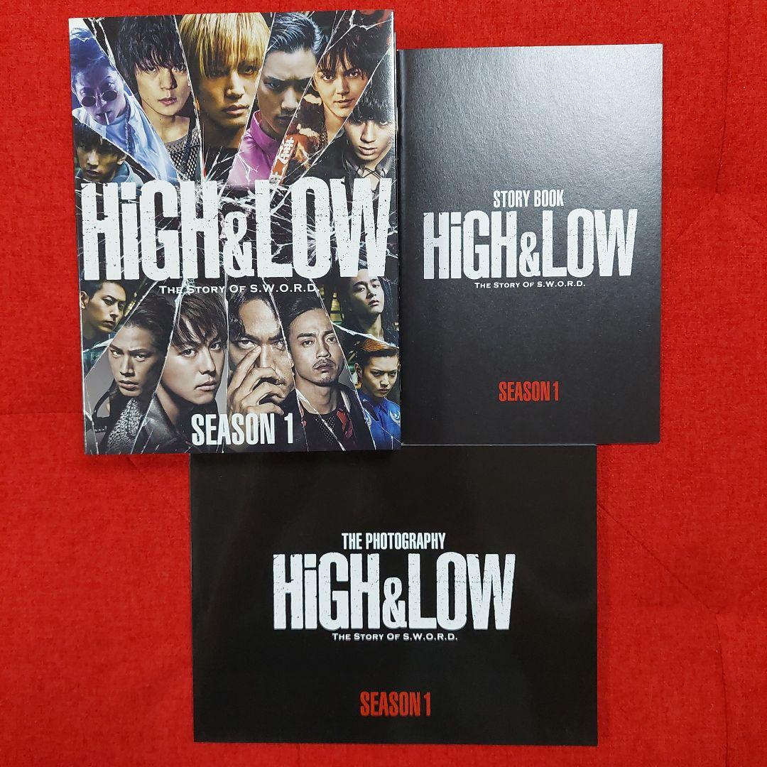 ✨HiGH&LOW SEASON1 完全版 BOX〈4枚組〉✨