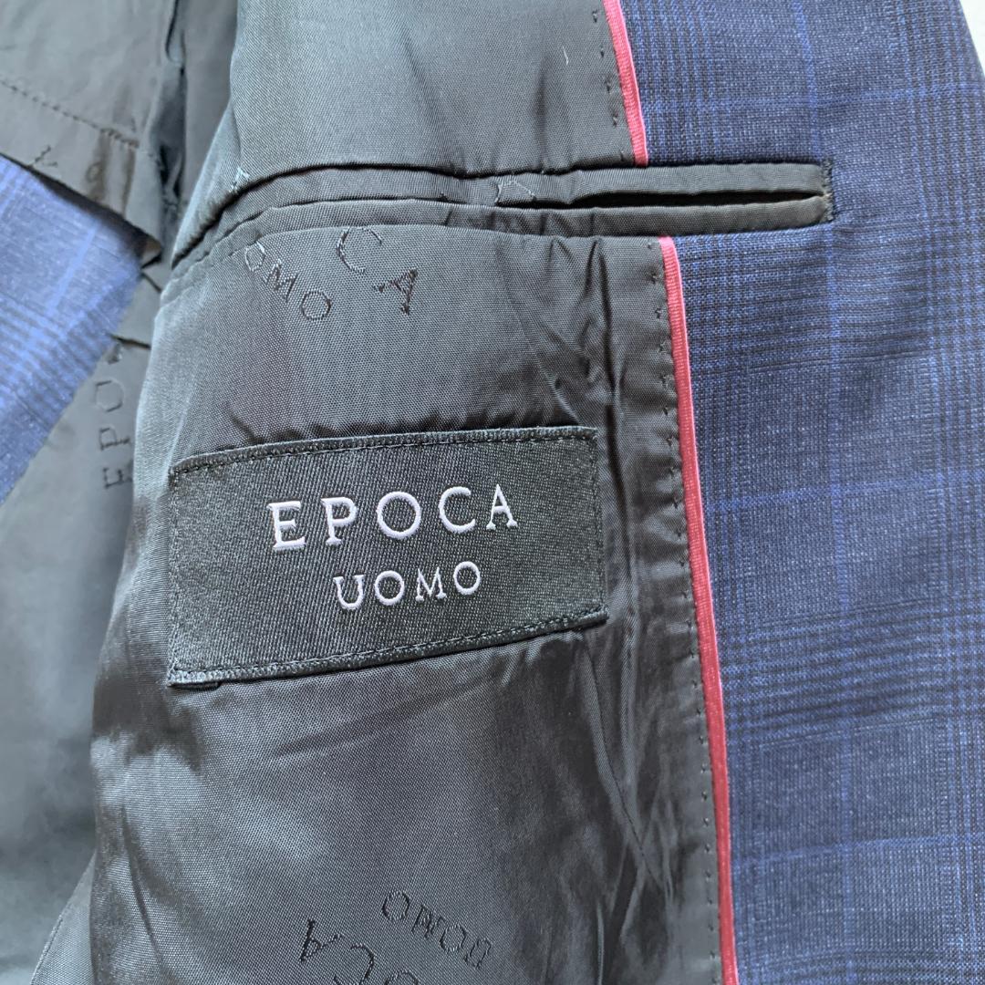 極美品　EPOCA UOMO　テーラードジャケット　ベストセット　背抜き　XL