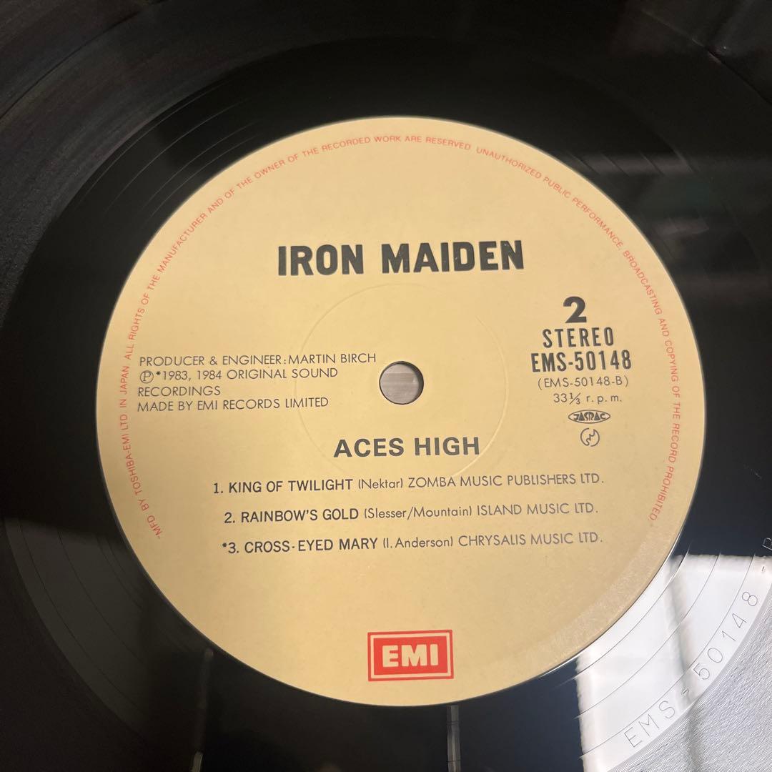 【極美品】IRON MAIDEN / アイアン・メイデン エイシズ・ハイ
