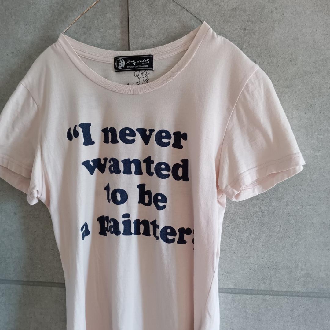 HYSTERIC GLAMOUR　ANDY WARHOL Tシャツ X3757