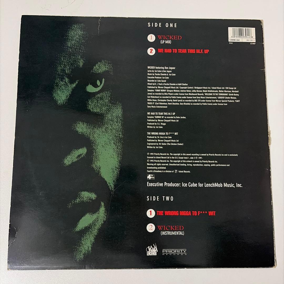 Ice Cube レコード3枚セットWicked 他