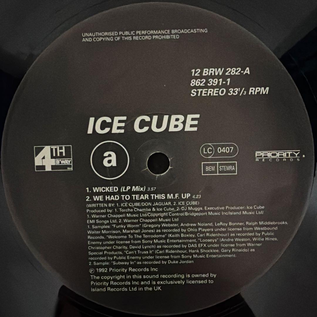 Ice Cube レコード3枚セットWicked 他