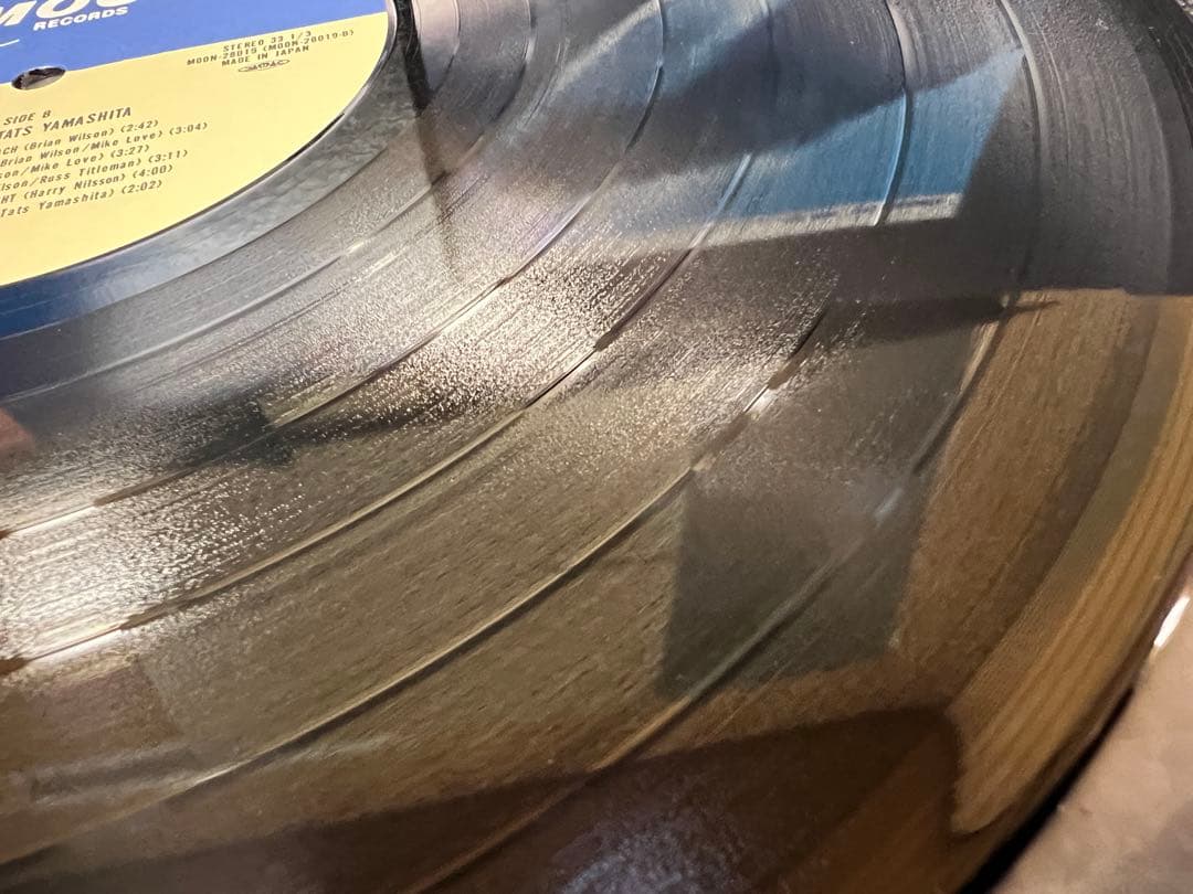 山下達郎Big Wave 邦楽レコードMOON-28019 1984年 帯付LP
